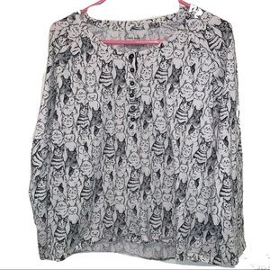 Sleep sense cat long sleeve M